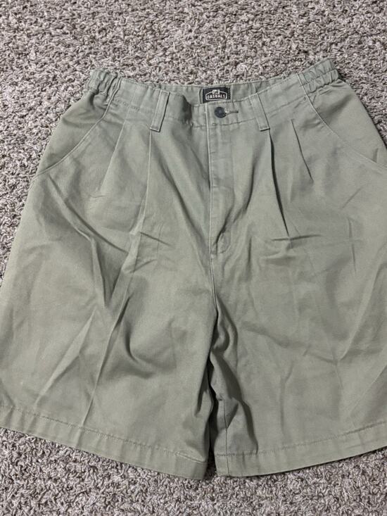 Lee Pants - Vintage lee casuals womens size 10 m sage green high waist pleated shorts